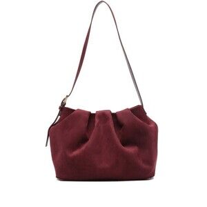 Themoirè Structured Shoulder Bag With Top Handle And Detachable Strap - NWT